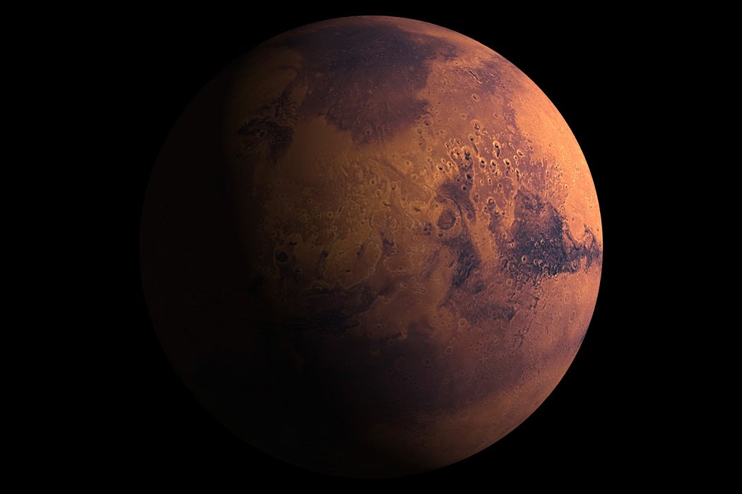 The planet Mars