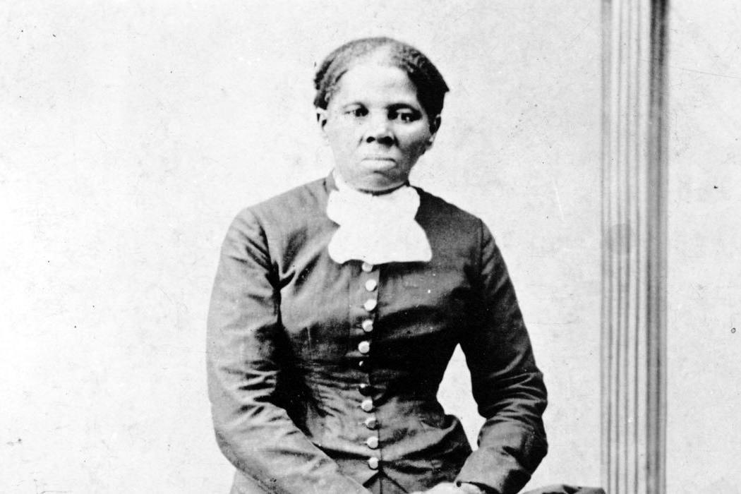 Black and white photograph of Harriet Tubman