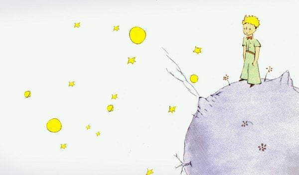 Illustration form Antoine de Saint-Exupéry's "The Little Prince."