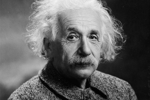 "Albert Einstein 1947" by Photograph by Oren Jack Turner, Princeton, N.J. - The Library of Congress. Licensed under Public Domain via <a href="https://commons.wikimedia.org/wiki/File:Albert_Einstein_1947.jpg#/media/File:Albert_Einstein_1947.jpg" target="_blank">Wikimedia Commons</a>