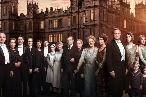 The cast of Downton Abbey