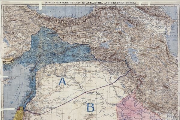 Topographic map