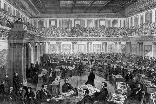 Andrew Johnson impeachment trial