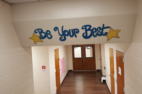 charter school hallway