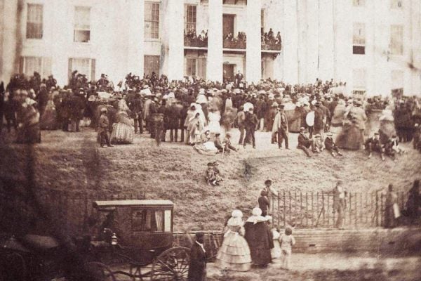 jefferson davis inauguration