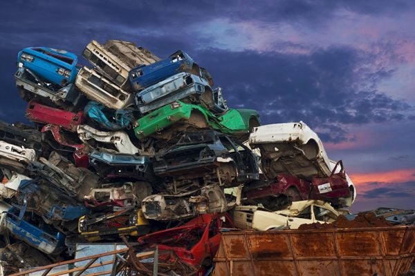 Car junkyard