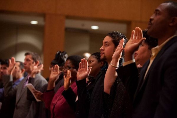 Citizenship ceremony