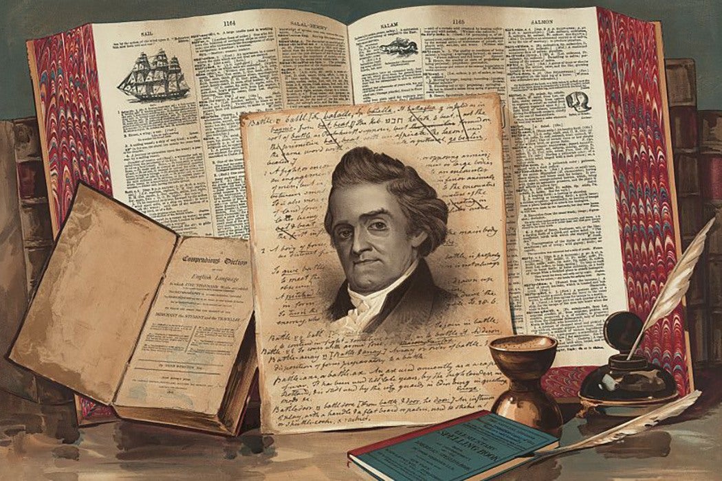 Noah Webster painting