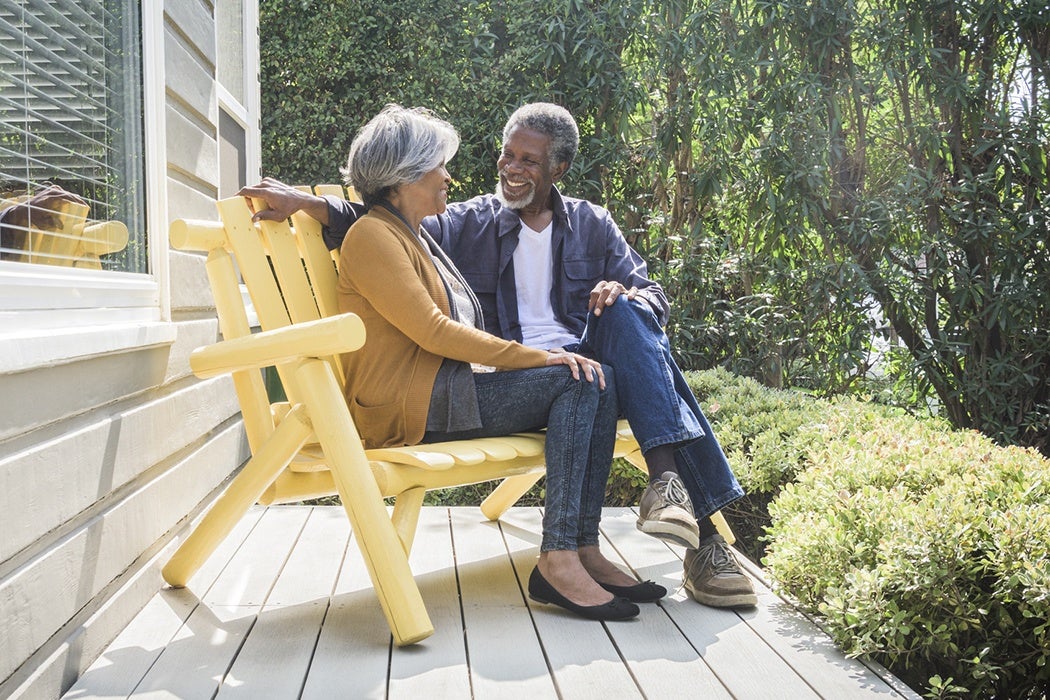 retired couple