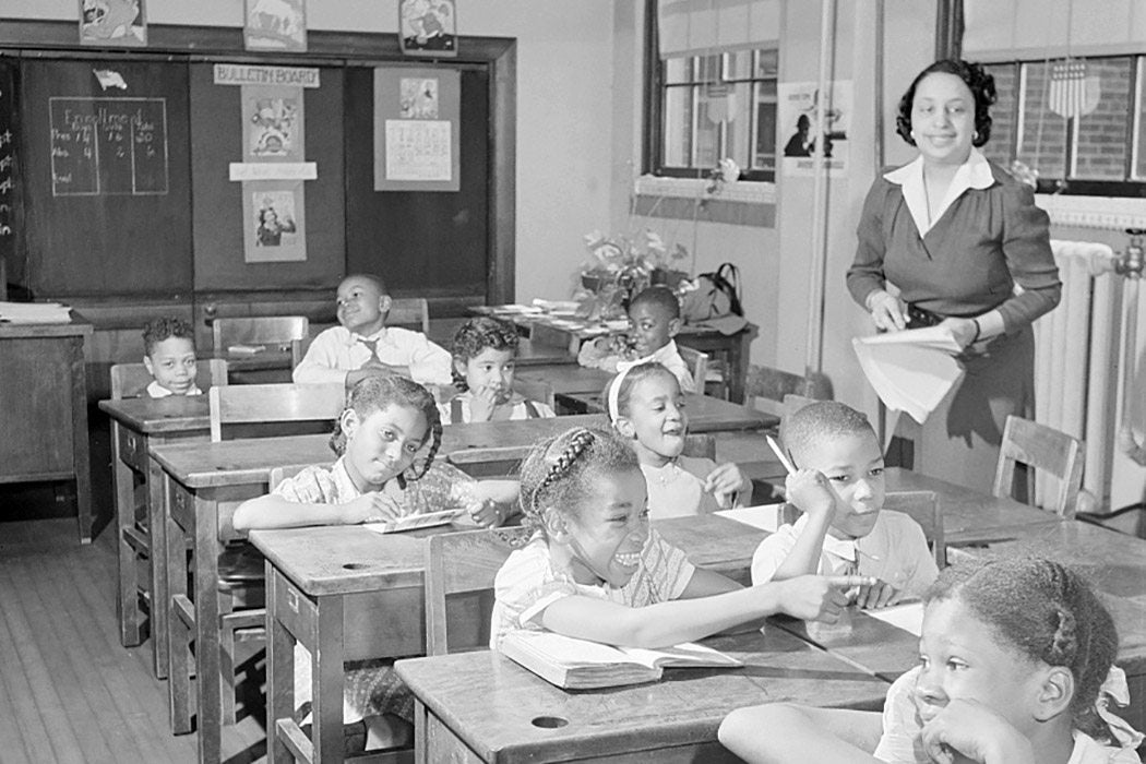 DC African-American classroom, 1942