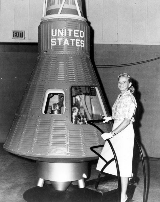 Jerrie Cobb Mercury Capsule