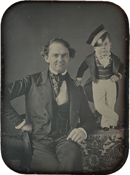 PT Barnum and Tom Thumb