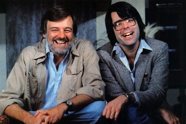 Stephen King and George Romero