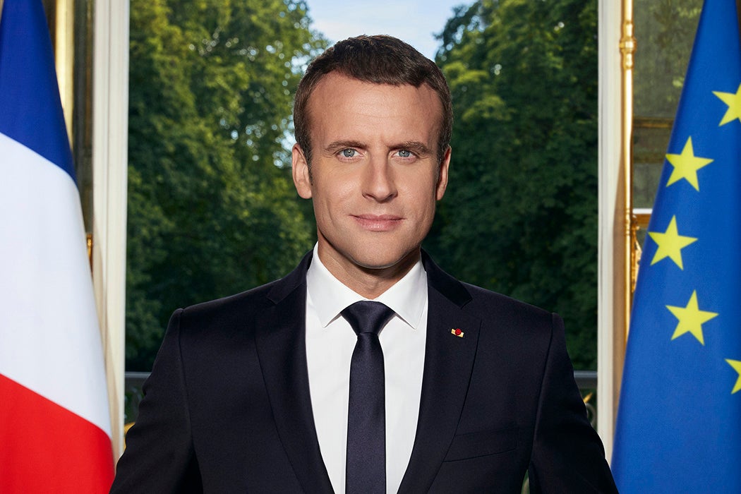 Official Macron portrait