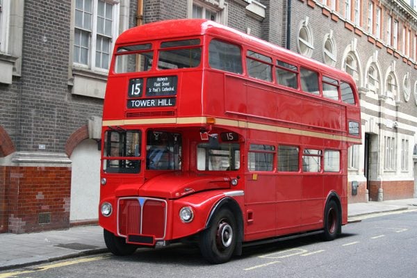 Red London Double Decker Bus