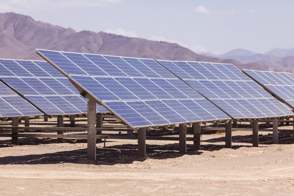 Atacama Desert Solar Panels