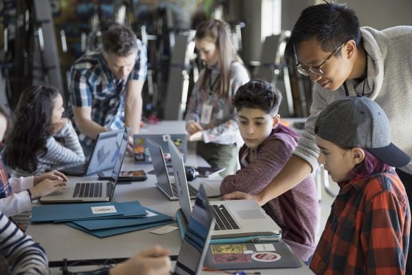 laptops in class