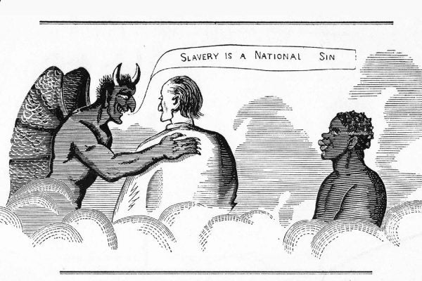 anti-abolitionist cartoon