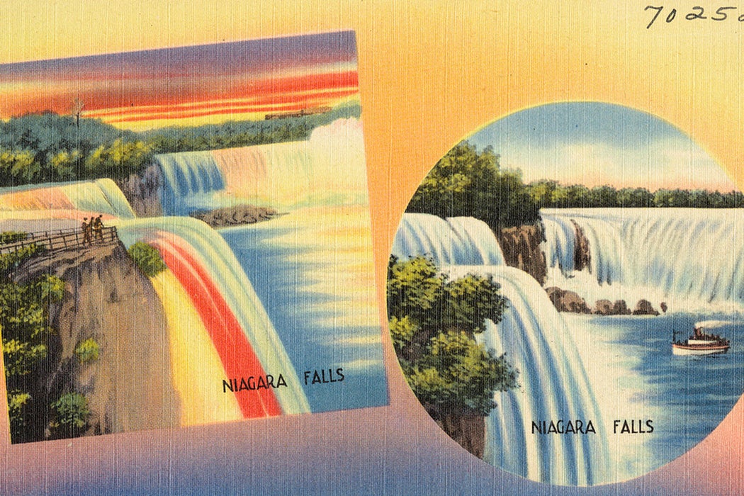 Niagara Falls postcard