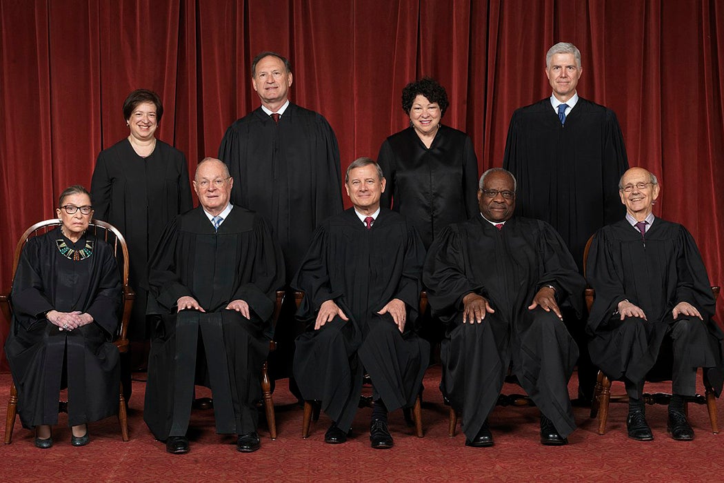 The 2017 Supreme Court judges