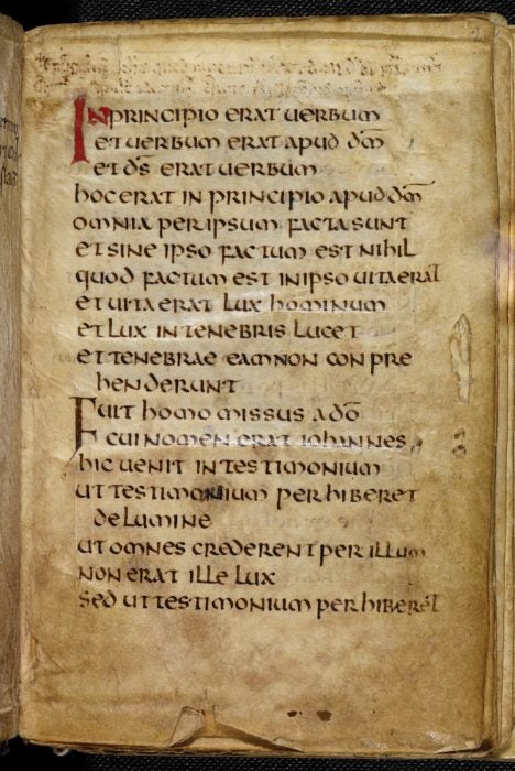 St Cuthbert Gospel