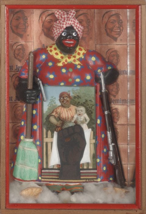 The Liberation of Aunt Jemima by Betye Saar