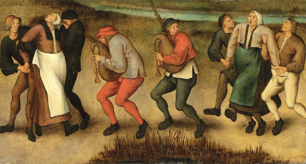 The Saint John's Dancers in Molenbeeck by Pieter Bruegel