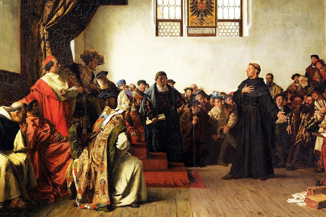 Luther at the Diet of Worms by Anton von Werner