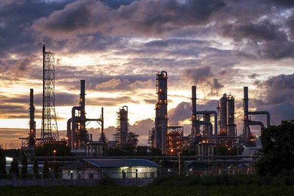 Oil refinery