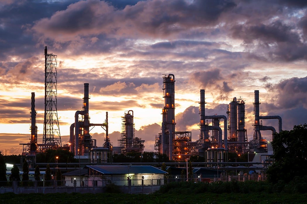 Oil refinery