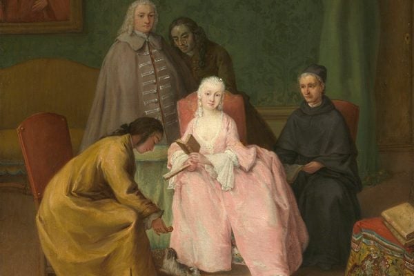 The Visit, 1746, Pietro Longhi