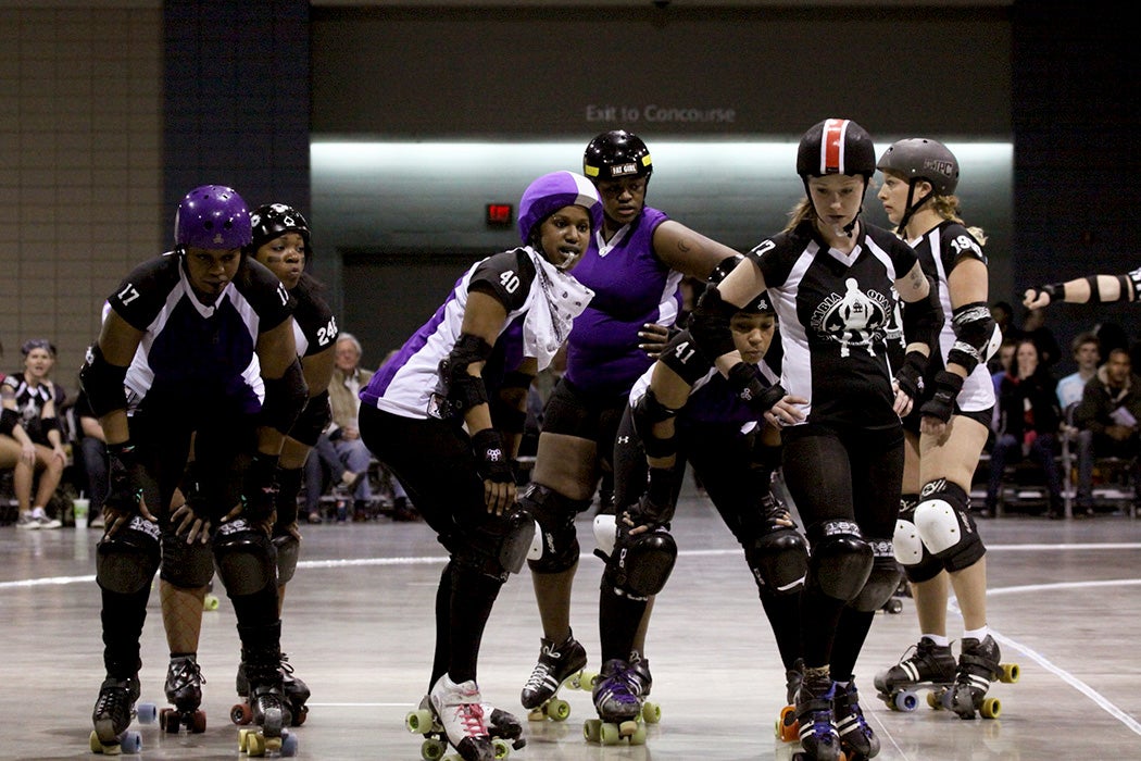 Broken Hearts and Body Parts roller derby in Richmond, VA