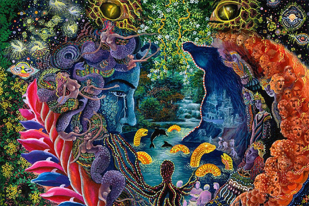 An Ayahuasca visual