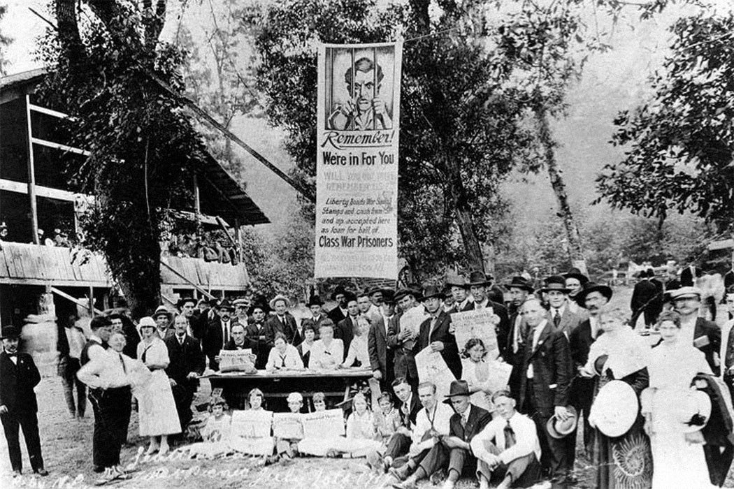 I.W.W. Picnic, July 1919, Seattle, Washington.