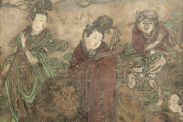 Kuan Yin and Attendants, 1368