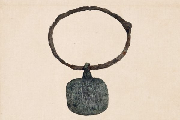 Ancient Roman slave-collar