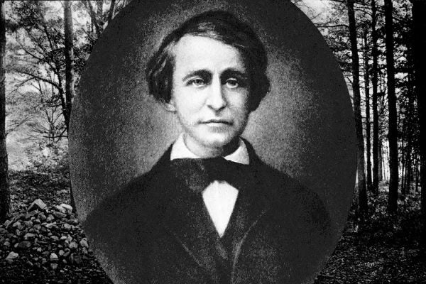 Thoreau as a Young Man