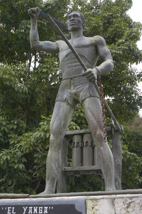 Statue of Gaspar Yanga