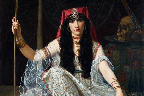 L'Envoûteuse (The Sorceress) by Georges Merle, 1883