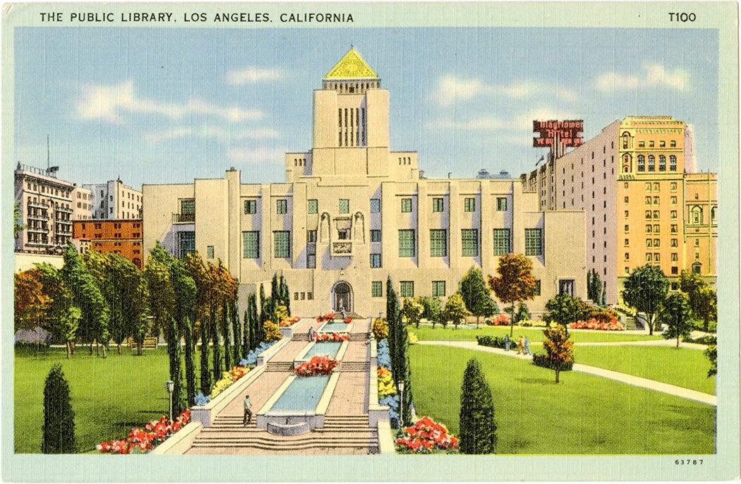 The Public Library, Los Angeles, California, c. 1935