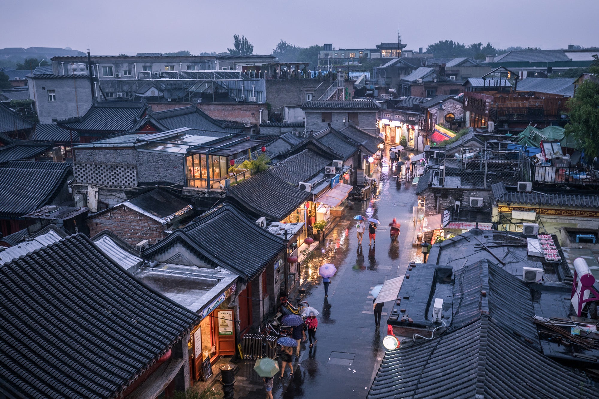 Hutong in Beijing, China