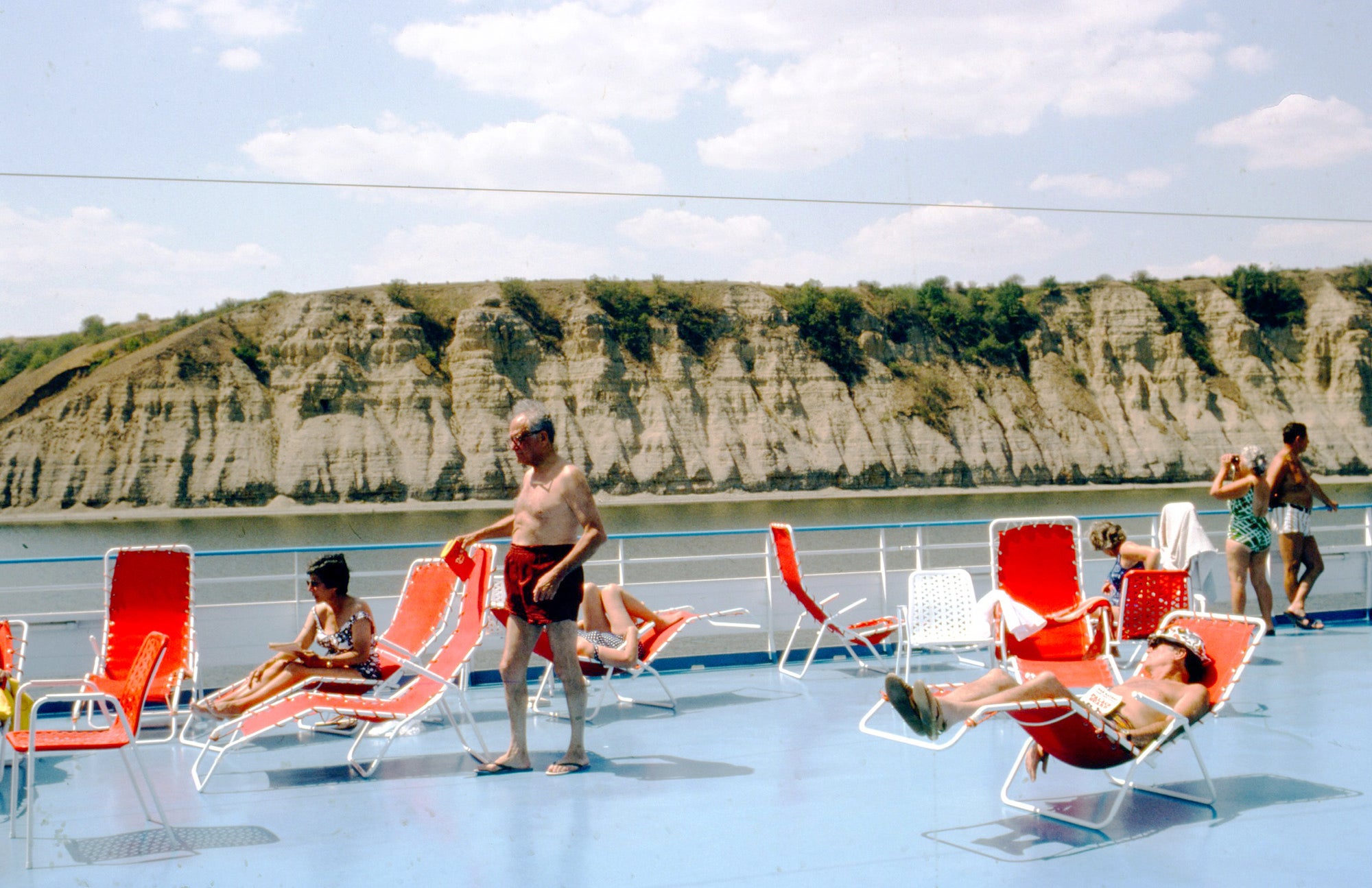 A river cruise from Rostov to Ulyanovsk, 1975