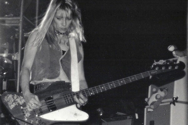 Kim Gordon of Sonic Youth, 1992