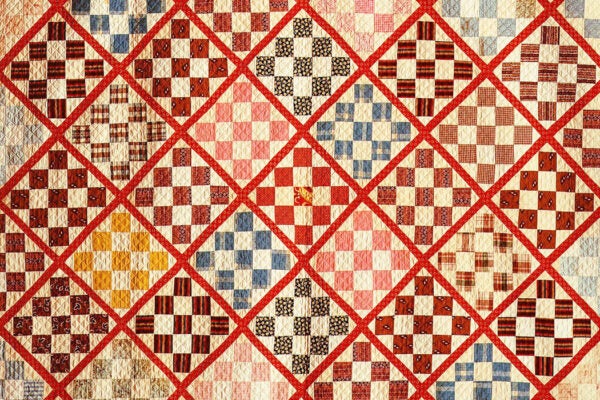 A quilt made by Rebecca Davis