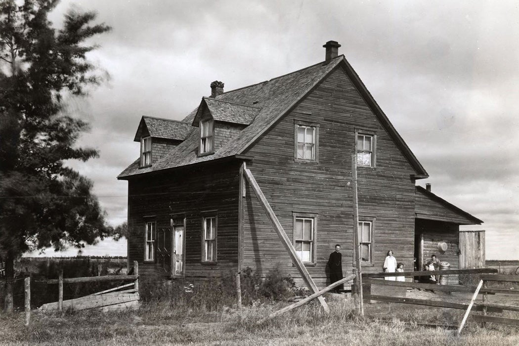 Eva Bouchard's house in Péribonka