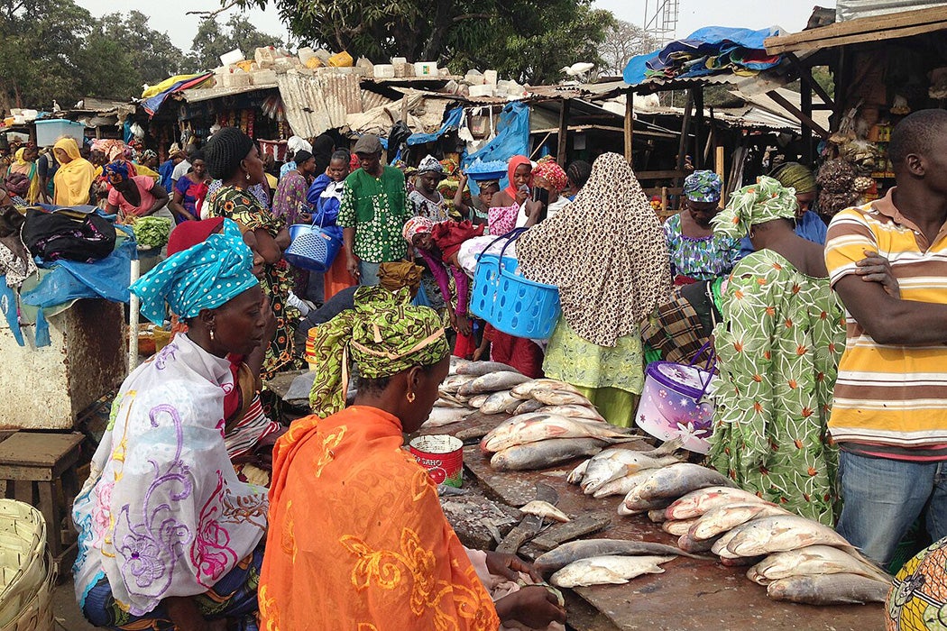 Serrakunda market, The Gambia